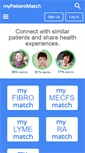 Mobile Screenshot of mypatientmatch.com